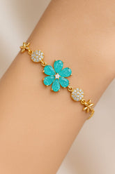 Zircon Bracelet-63 (Ferozi)